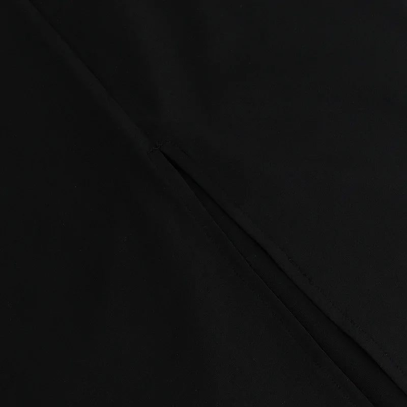 Black Sexy Maxi Dress Women Autumn New Sheer Mesh Long Sleeve Slim Fit Dress Ladies Elegant Bodycon Dresses Clubwear