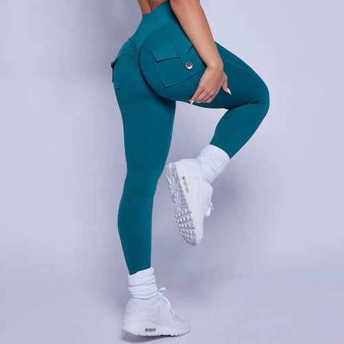 Load image into Gallery viewer, Smaller Gym Leggings Women Scrunch Bum High Waist Yoga Pants Shorts Tights Workout Legging Breathable Naked Feeling Elastic v1
