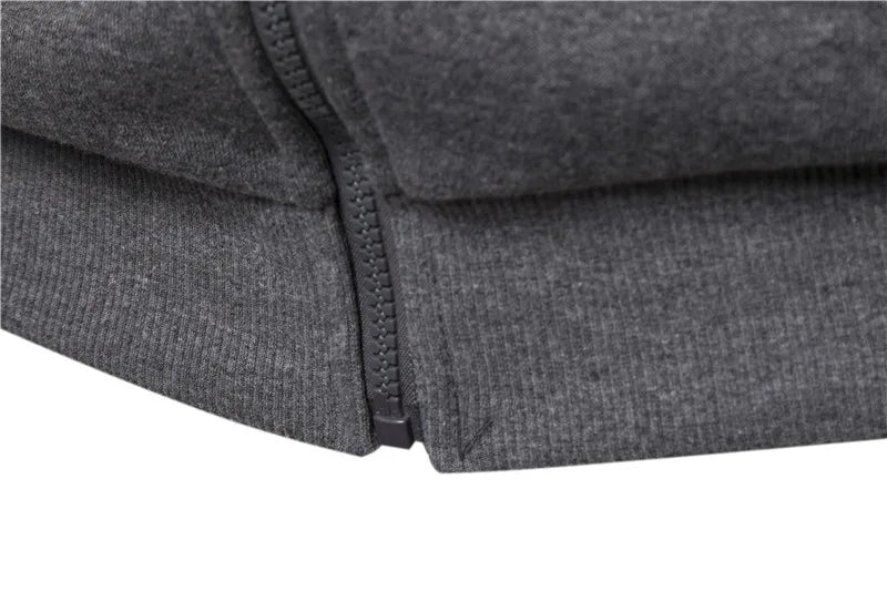 Spring Men's Sweatshirts Streetwear Thick Fleece Hoody Hoodies Men Fashion Brand Cotton Men's Hoodies Coats