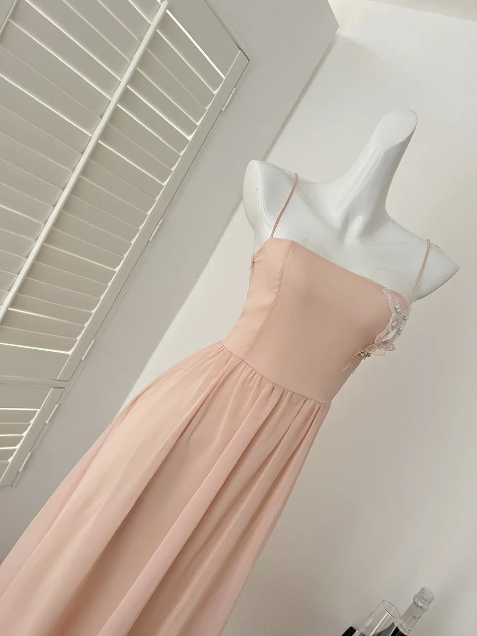 Summer Vintage Pink Sexy High Waist Sleeveless Evening Party Long Dress For Women Elegant Backless Pleated Slip Dress 2025 Trend