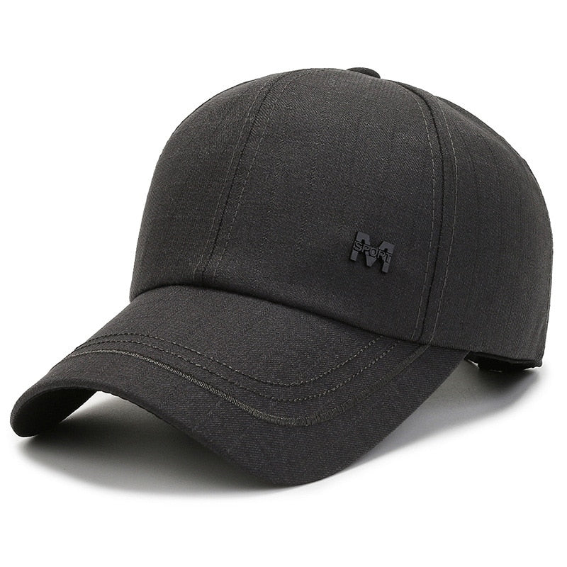 Solid Bone Baseball Cap for Men Women Unisex Casual Dad Hat Summer Snapback Adjustable Polyester Golf Cap Male