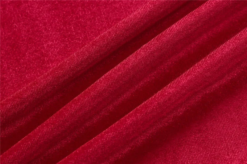 Velvet Long Sleeve Sexy Maxi Dress For Women Elegant V Neck Back Slit Bodycon Sexy Club Party Dress Clubwear Dresses