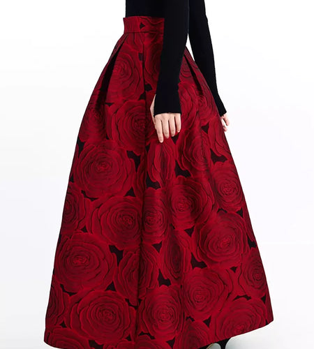 Hit Color Loose Casual Skirts For Women High Waist Temperament Minimalist Skirt Female Fashion Style Clothes New