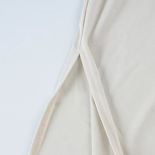 Load image into Gallery viewer, Inclined Shoulder Backless Slit Maxi Dress For Women Fashion Diagonal Collar Sleeveless Bodycon Sexy Long Dress Elegant
