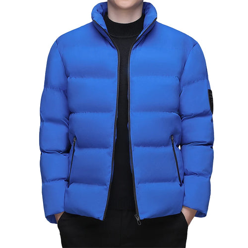 Load image into Gallery viewer, Autumn Thick Hooded Cotton Parkas Coat Male Winter Warm Waterproof Jacket Mens Fashion Casual Slim Jacket Men Parkas
