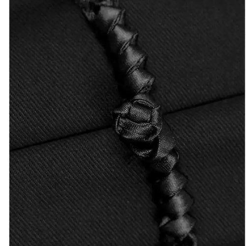 Load image into Gallery viewer, High Elastic Waist Black Irregular Tassels Elegant Half-body Skirt Women Fashion Tide New Spring Autumn 2025 1DH4883
