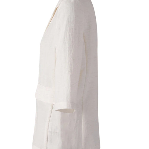 Load image into Gallery viewer, Women Black Thin Elegant Single Button Blazer New Lapel Half Sleeve Jacket Fashion Tide Spring Summer 2025 CPG3268
