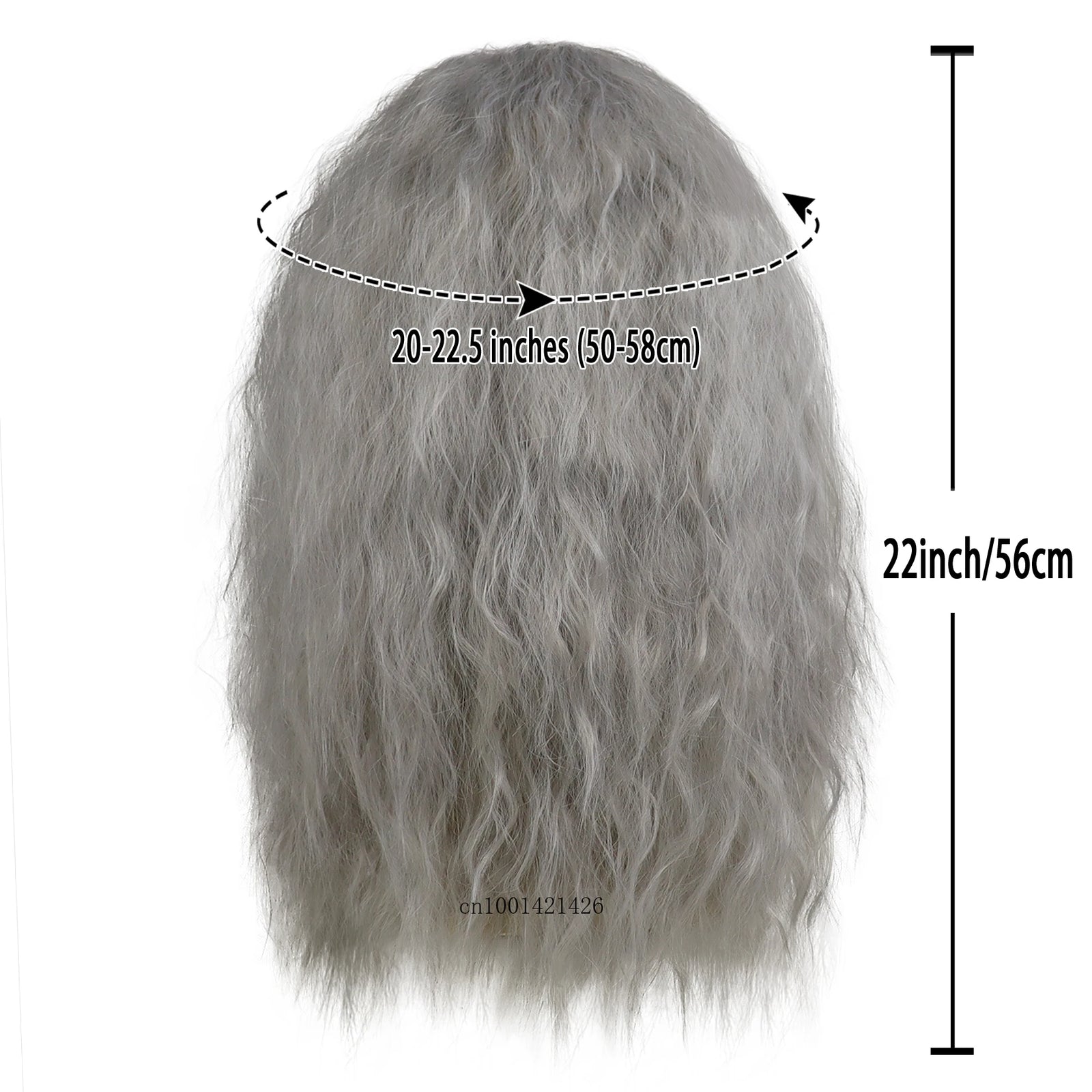 Mustache Wig Cosplay Synthetic Hair Halloween School Gandalf Wizard Dumbledore Costume Wig Man Albus Long Wave Grey Beard Wigs