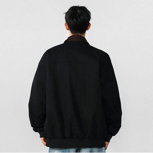 Load image into Gallery viewer, High Street Men&#39;s Jackets Spring New American Top Spliced Turn-down Collar Niche Design Multi Pockets Trendy 9W1273
