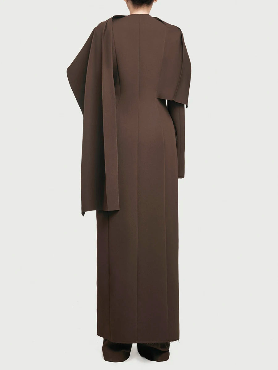 Solid Spliced Button Slimming Jackets For Women V Neck Long Sleeve High Waist Temperament Long Coat Female Fshion