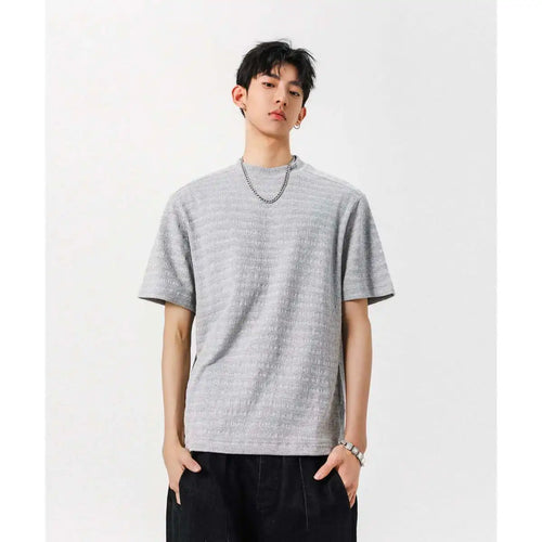 Load image into Gallery viewer, Men&#39;s T-shirts Short Sleeve New Summer Korean Style Round Neck Solid Color Simple Stylish Pullover Male Casual Tops 9W1939
