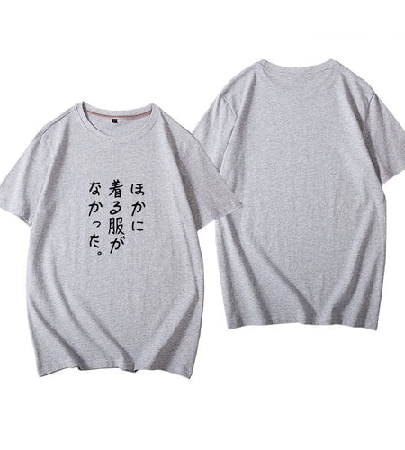 Japanese Woman T Shirts Y2k Tops 2024 Ropa Mujer Fashion Streetwear BF Oversized Tshirts Short Sleeve Letter Print Summer Tees