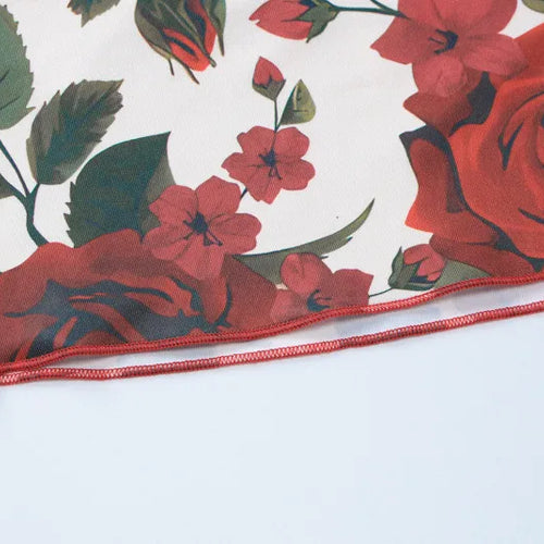 Load image into Gallery viewer, Floral Print Sexy Skirt Two Piece Sets Women Fashion Sleeveless Crop Tops And Long Skirt Femme Printed Two Piece Sets
