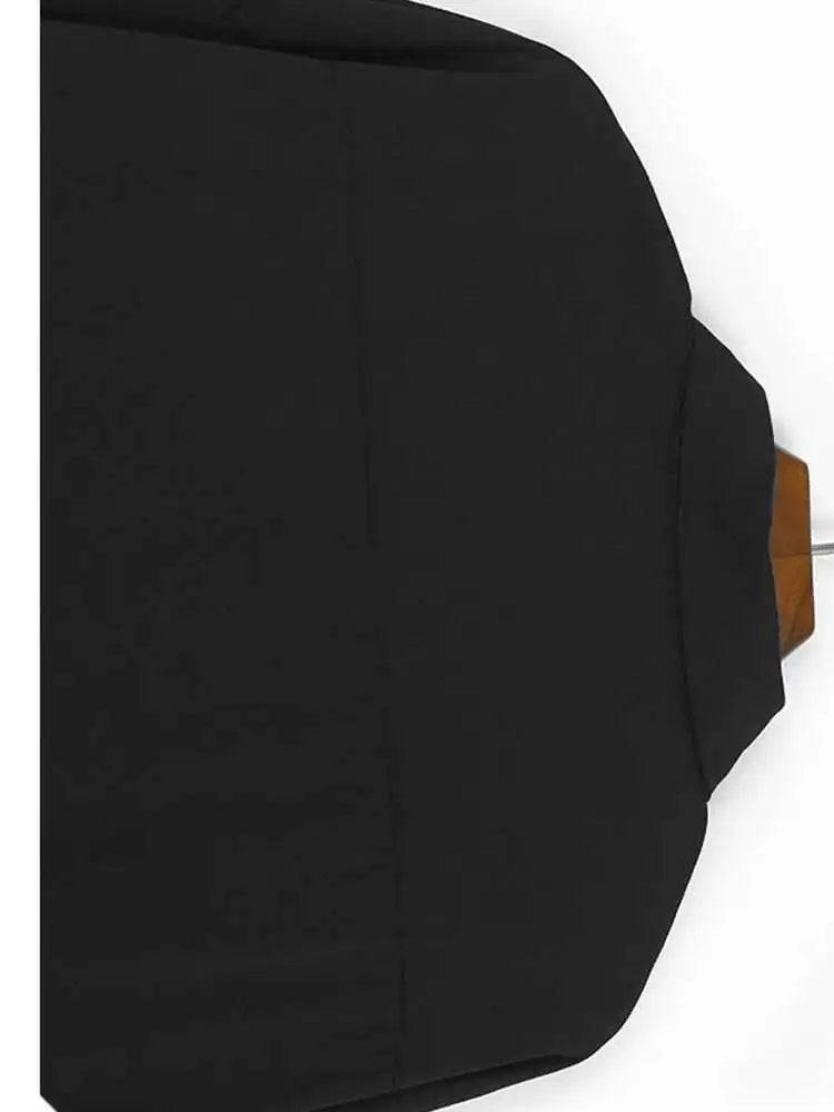 Women Green Hem Irregular Pleated Big Size Shirt Dress New Lapel Long Sleeve Fashion Tide Spring Autumn 2025 1DH6769