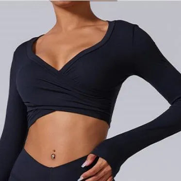 High V Waist Flare Leggings Yoga Pants Women Wide Leg Gym Workout Fitness Sports Pant Latin Dance Trousers Active Wear Bottom