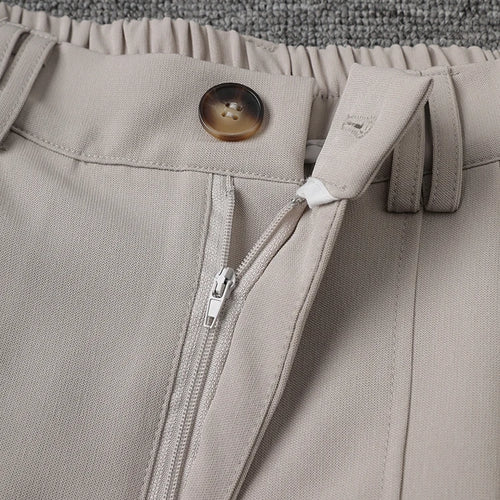 Load image into Gallery viewer, High Elastic Waist Gray Coffee Pleated Long Wide Leg Pants New Trousers Women Fashion Tide Spring Autumn 2025 7AB8772
