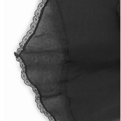 Load image into Gallery viewer, Women Black Flower Pearl Big Size Elegant Lace Midi Dress New V-Neck Short Sleeve Fashion Tide Spring Summer 2025 1DJ1419
