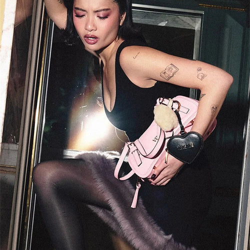 Load image into Gallery viewer, Patchwork Fur Hem Sexy Mini Dress Women Robe Fashion Black Summer New Sleeveless Backless Slim High Waist Sheath Dress
