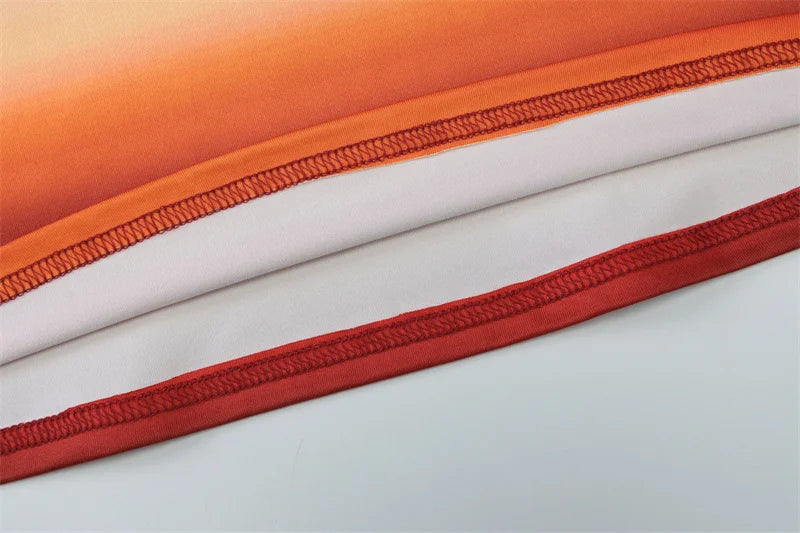 Print Sexy 2 Piece Sets Women Summer New V Neck Crop Tops And Maxi Skirt Female Elegant Club Party Slim Skirt Set