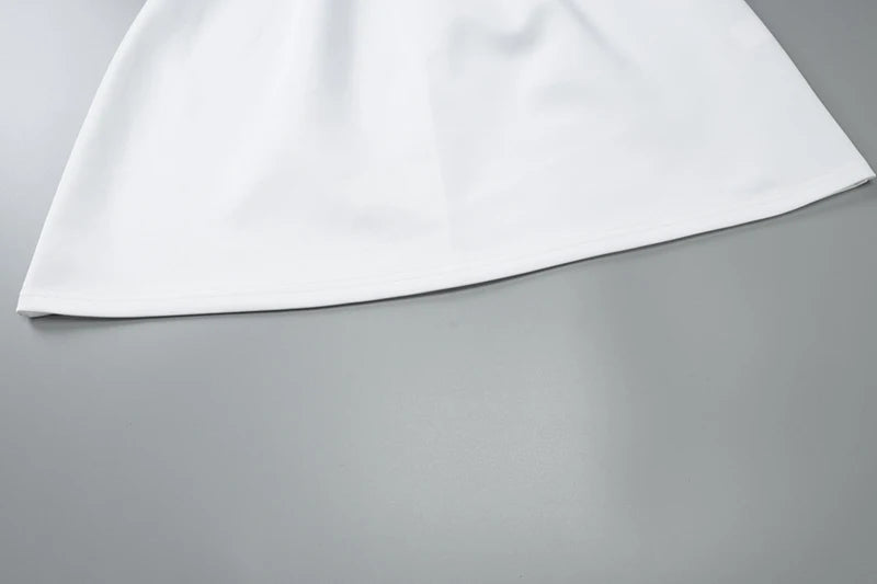 Off-shoulder Sequins Strapless Sexy Mini Dress Women Fashion Sleeveless Backless Sparkle High Waist Club Sexy Dress