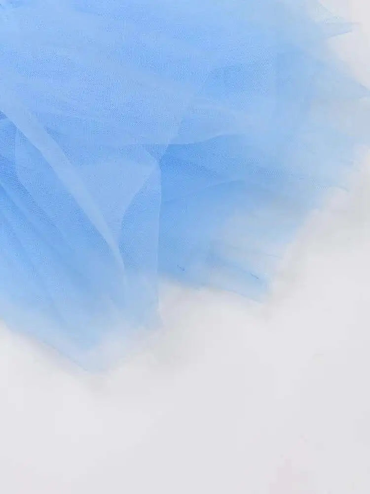 Women Black Ruffles Long Big Size Dress New Round Neck Three-quarter Sleeve Loose Fit Fashion Spring Summer 2025 JR77101