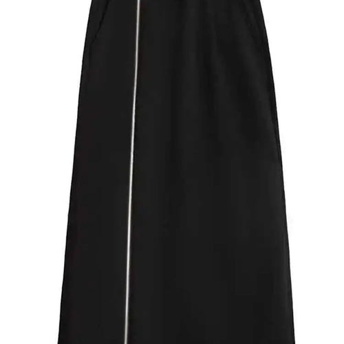 Load image into Gallery viewer, Zipper Sweatshirt Half-body Skirt Two Pieces Suit New Turtleneck Long Sleeve Women Fashion Tide Spring Autumn 2025 1DH7237
