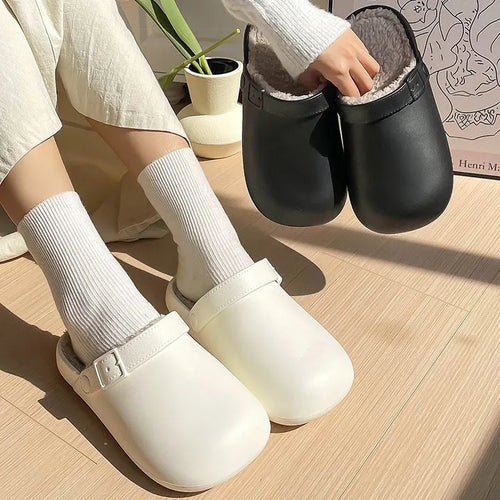 Load image into Gallery viewer, Slippers Woman 2025 Winter Shoes For Women&#39;s Home Slippers Winter House Shoes Woman Outwear Indoor Slippers Living Room Shoes
