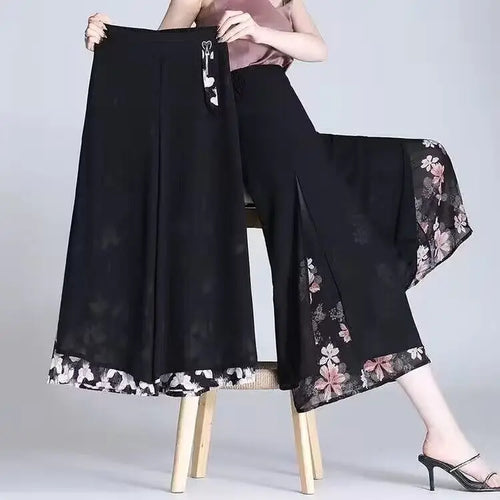 Load image into Gallery viewer, Black 10 Style Can Choose Women Pants Waist Strap Female Trousers Vetement Femme 2023 Wide Leg Pant Korean Fashion Harajuku v2
