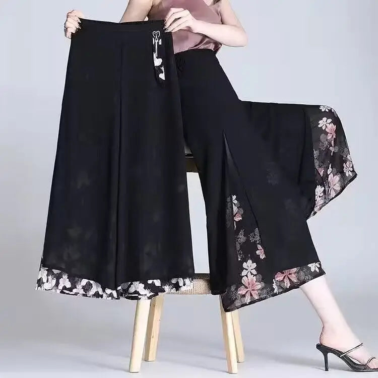 Black 10 Style Can Choose Women Pants Waist Strap Female Trousers Vetement Femme 2023 Wide Leg Pant Korean Fashion Harajuku v2