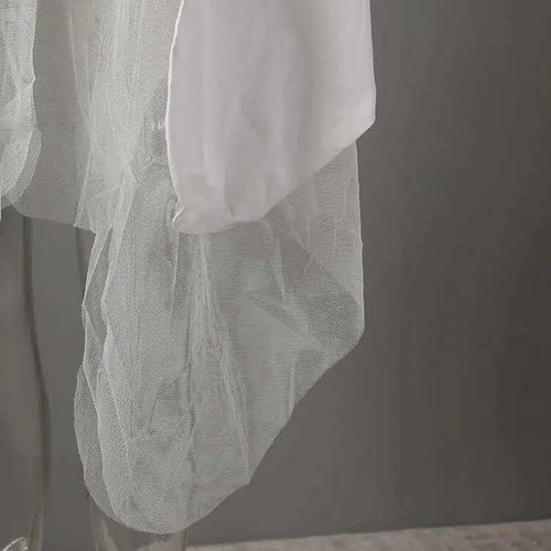 Load image into Gallery viewer, Women Black Irregular Hem Big Size Shirt Dress New Lapel Long Sleeve Loose Fit Fashion Tide Spring Autumn 2025 1DE2485
