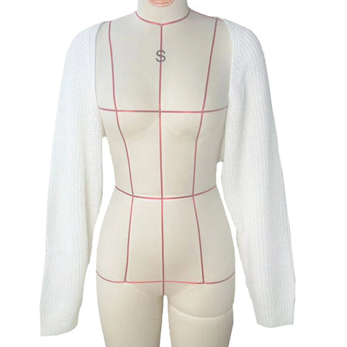 Load image into Gallery viewer, Warm Oversized Chunky Knit Loose Shrug Sport Ctop Tops
