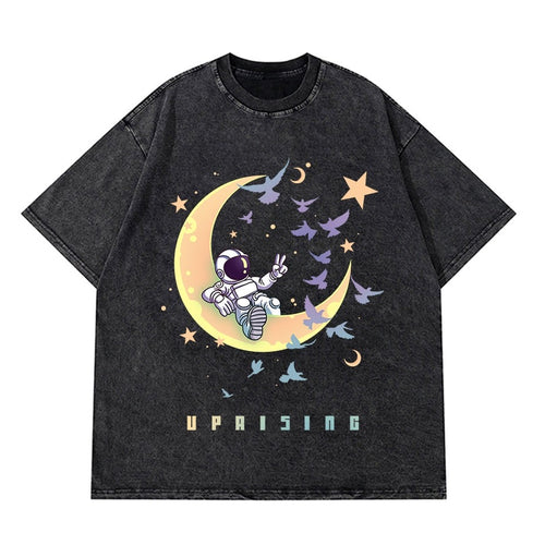 Load image into Gallery viewer, Vintage Washed Tshirts Anime T Shirt Harajuku Oversize Tee Cotton fashion Streetwear unisex top ab79v2
