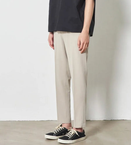 Men's Suit Pants New Spring Handsome Loose Straight Stylish Korean Fanshion Male Trousers Solid Color 2025 Trend 9W1433