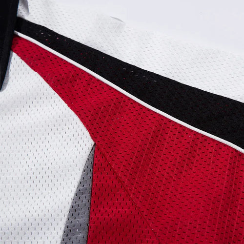 Load image into Gallery viewer, Vintage Mesh Jersey T-Shirt Y2K Graphic Printed Patchwork Sport Tshirt Streetwear Hip Hop Baggy Breathable Quick Drying Top Tee
