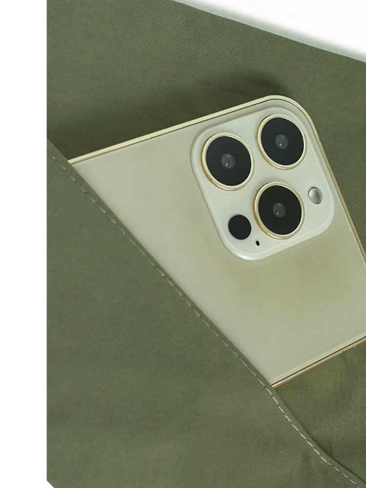 Women Green Big Size Elegant Knee-Length Shirt Dress New Stand Collar Long Sleeve Fashion Tide Spring Autumn 2025 1DJ0928