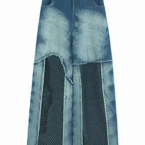 Load image into Gallery viewer, Big Size Denim Vest Wide Leg Pants Two Piece Suit New V-Neck Sleeveless Women Fashion Tide Spring Autumn 20251DH9963
