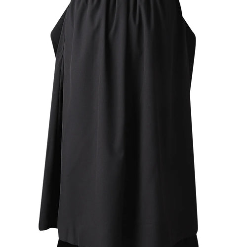 Load image into Gallery viewer, High Elastic Waist Black Irregular Spliced Long Wide Leg Pants New Trousers Women Fashion Tide Spring Autumn 2025 CPG2994
