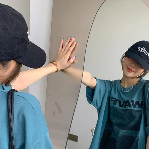 Load image into Gallery viewer, Women&#39;s T-shirts Creative Fashion White T Shirt Female Summer Tee Shirt Short Sleeve  Harajuku Streetwear
