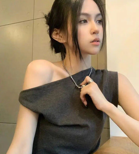 Y2k Fairy Sexy T-shirt Women Off Shoulder Design Crop Top Tee Shirts Femme Korean Fashion Ladies Tops Cute T-shirts Streetwear