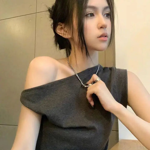 Load image into Gallery viewer, Y2k Fairy Sexy T-shirt Women Off Shoulder Design Crop Top Tee Shirts Femme Korean Fashion Ladies Tops Cute T-shirts Streetwear
