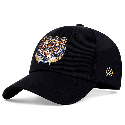 Load image into Gallery viewer, Baseball Cap For Men And Women Fashion Tiger Head Embroidery Snapback Hat Hip Hop Caps Summer Visors Sun Cap
