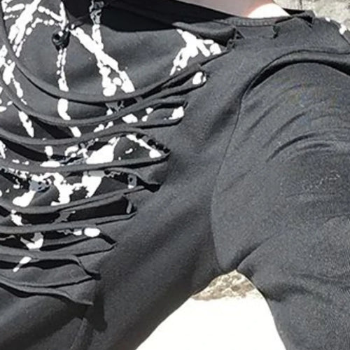 Load image into Gallery viewer, Y2k Aesthetic Vintage Slim Fit T-Shirt Women Streetwear Printing Hip Hop Goth Tops Harajuku Vintage Hollow Out Grunge Tees 2025
