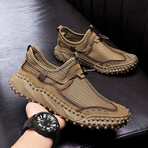 Load image into Gallery viewer, Brand Men&#39;s Shoes Breathable Mesh Loafers Shoes Handmade Platform Men&#39;s Casual Shoes Luxury Men Moccasins Designer Men&#39;s Sneaker
