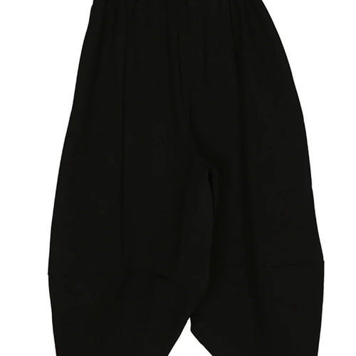 Load image into Gallery viewer, High Elastic Waist Black Pleated Wide Leg Pants New Loose Fit Trousers Women Fashion Tide Spring Autumn 2025 1DF5744
