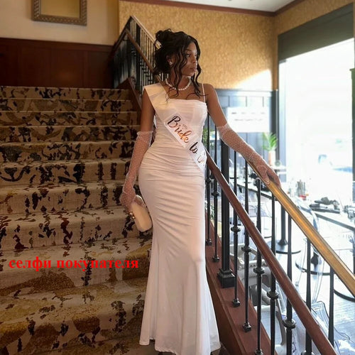 Load image into Gallery viewer, Maxi Elegant Dresses for Women white Draped Corset Dress sexy Long Slim Wedding Party Dresses Wholesale
