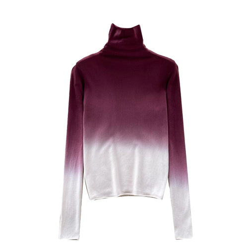 Load image into Gallery viewer, Women Vintage Elegant Long Sleeved Gradual Knitted Sweater Female Autumn New Turtleneck Slim Pullover Tops Fashion Versatile Y2k
