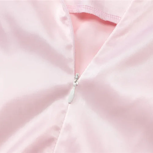 Load image into Gallery viewer, Satin Square Collar Backless Sexy Mini Dress For Women Solid Color Sleeveless A-line Bodycon Club Party Dress Elegant
