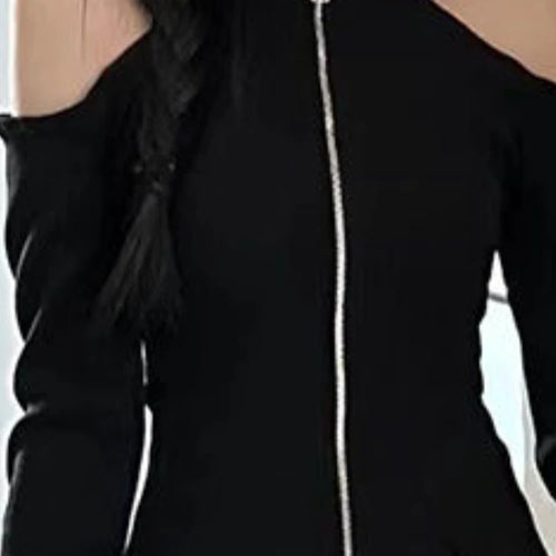 Load image into Gallery viewer, Sexy Fairy Off-the-shoulder Streetwear Slim T-shirts Grunge Knitted Y2k Aesthetic Tees Harajuku Vintage Casual Split Tops Women
