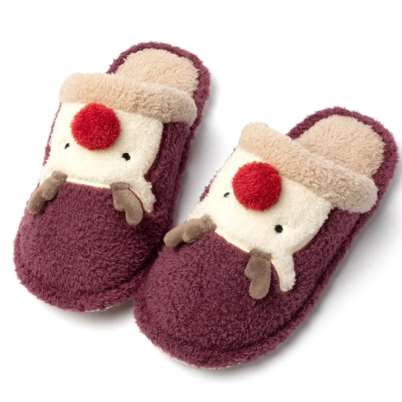 Slippers Woman Lovely Furry Women's Home Slippers Winter House Shoes Women Indoor Slippers Plush Winter Shoes Pantuflas Mujer