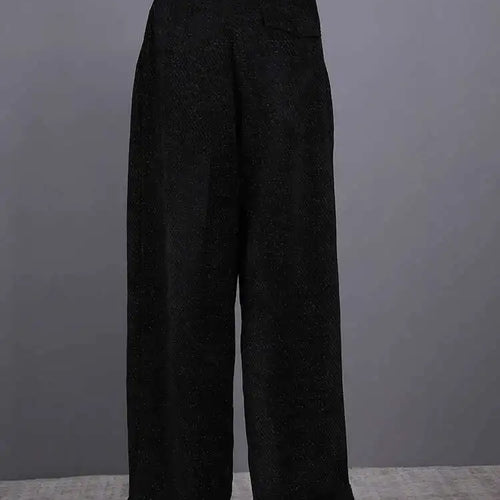 Load image into Gallery viewer, High Waist Wine Red Brief Thick Long Elegant Wide Leg Pants New Trousers Women Fashion Tide Spring Autumn 2025 CPG2797
